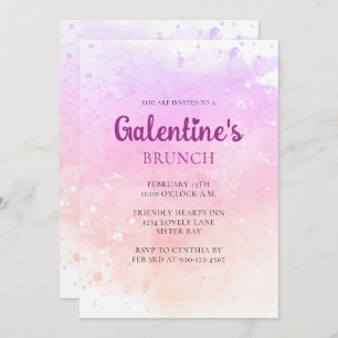 Galentine's Day Brunch  Invitation