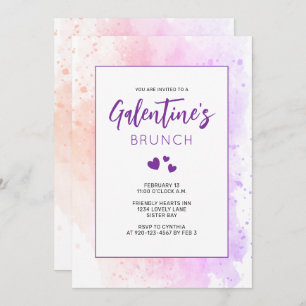 Galentine's Day Brunch Invitation