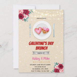 Galentine's Day Brunch invitation