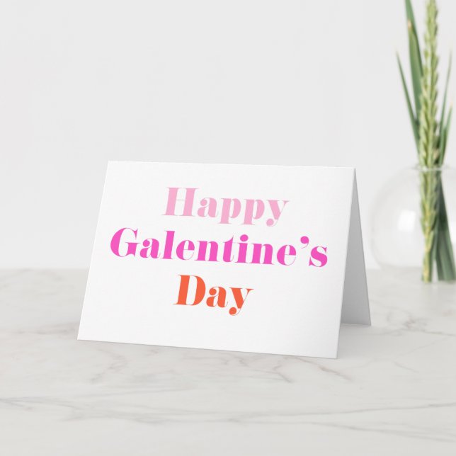 Galentine's Day Card (Front)