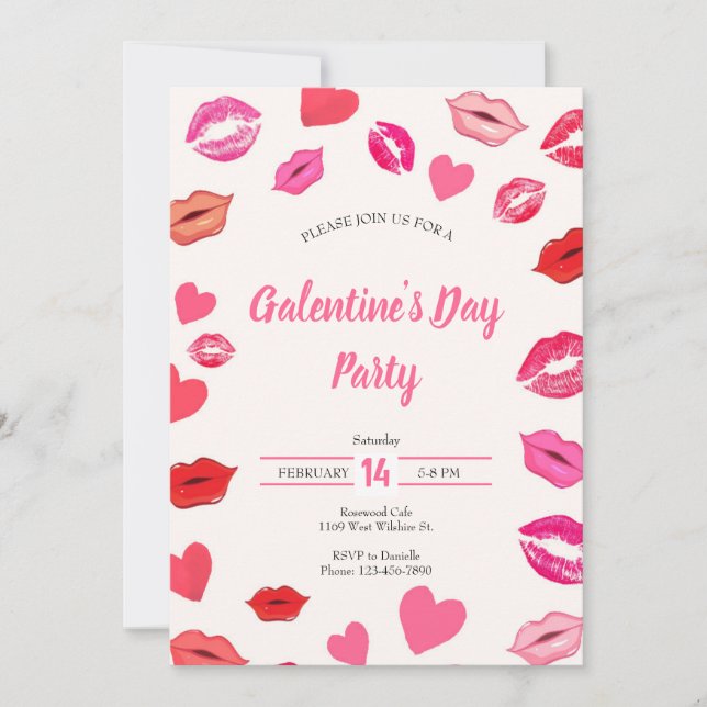 Galentines Day Invitation (Front)