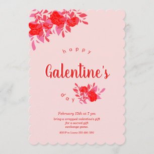 Galentine's Day Invitation Design