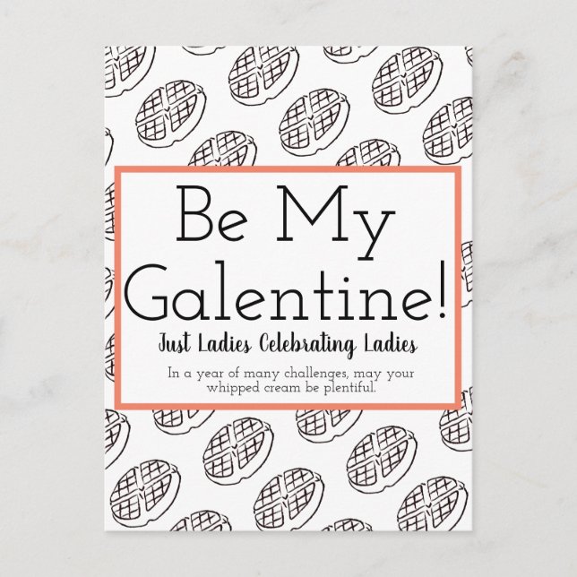 Galentine's Day Post Card (Front)