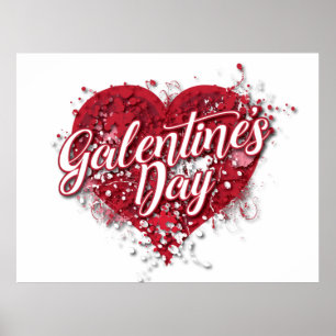 Galentine's Day Poster