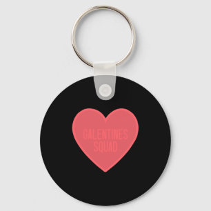 Galentines Day Squad Bff Valentines Day Friendship Key Ring