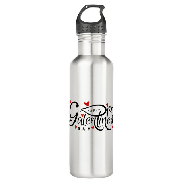 Galentine's Day Valentine's Day Female Friendship 710 Ml Water Bottle (Front)