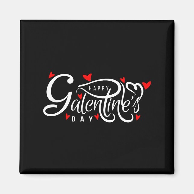 Galentines Day Valentines Day Female Friendship Ga Magnet (Front)