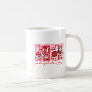Galentines Day Women Galentines Gang Goose Valenti Coffee Mug