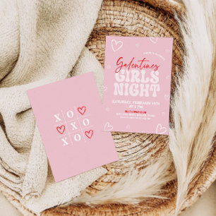 Galentines Girl Night Party Invitation