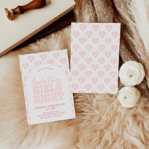 Galentines Girl Night Party Invitation