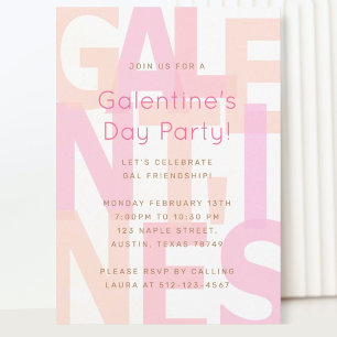 Galentines Invitation