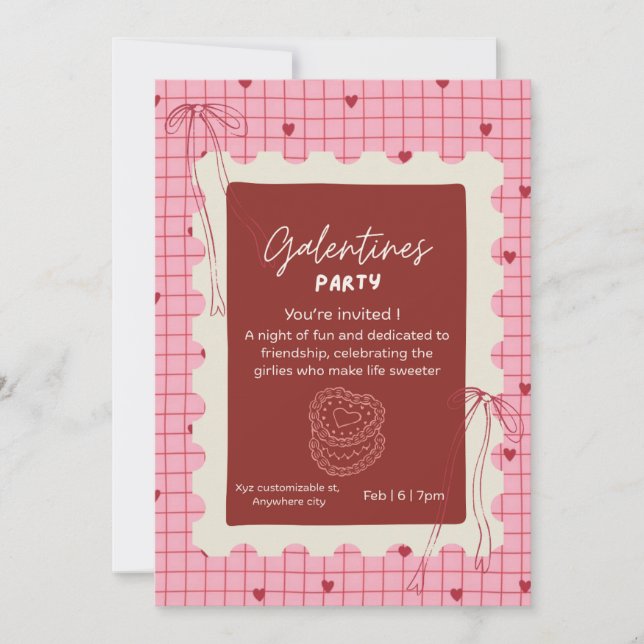 Galentines invitation (Front)