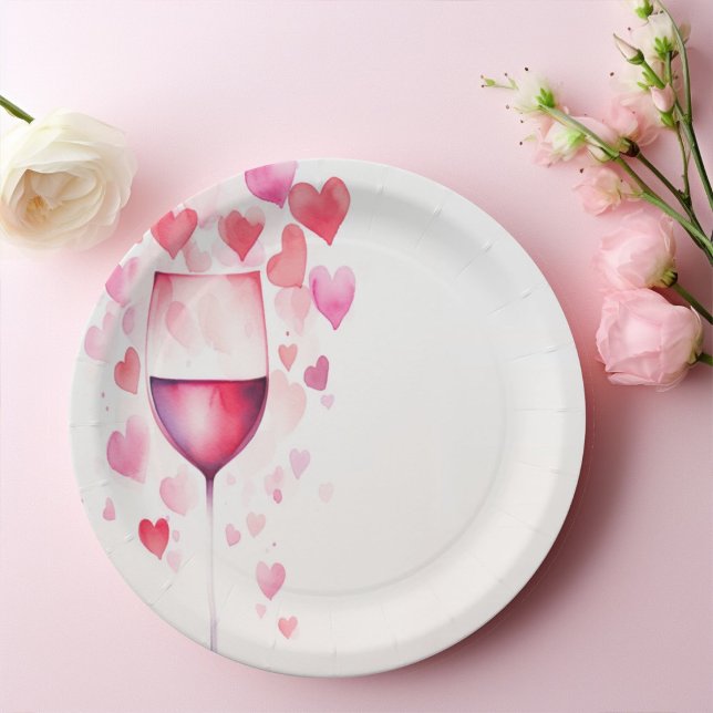  galentines  party paper plate (Creator Uploaded)