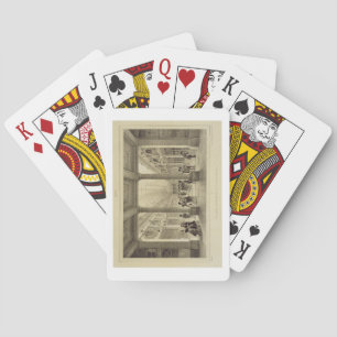 Galerie d'Orleans at the Palais Royal, from 'Paris Playing Cards