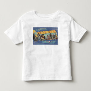Galesburg, Illinois - Large Letter Scenes 2 Toddler T-Shirt