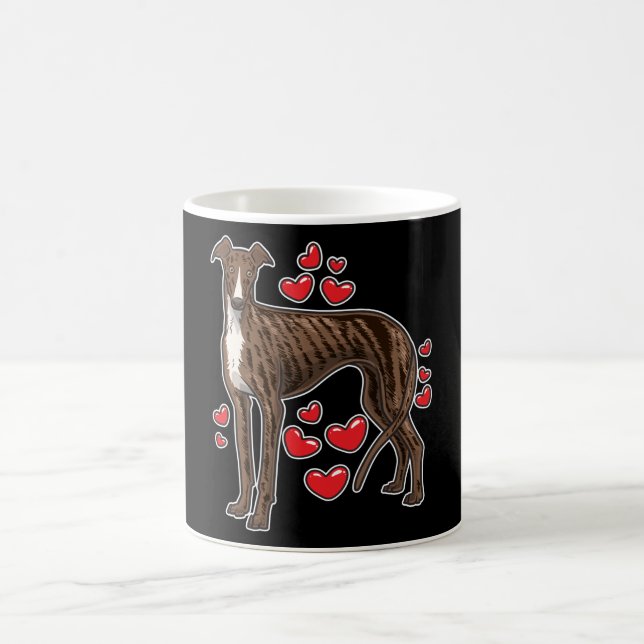 Galgo Espanol Greyhound Gift Coffee Mug (Center)