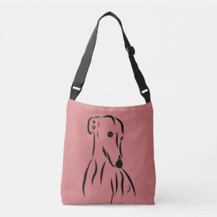 Galgo love crossbody bag