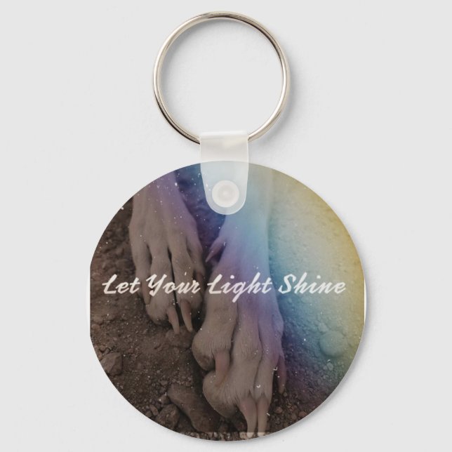 galgo patas key ring (Front)