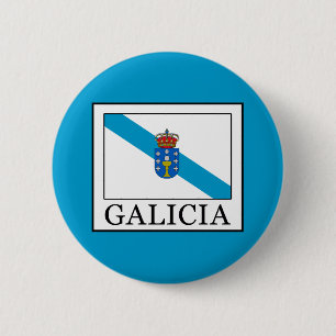 Galicia 6 Cm Round Badge