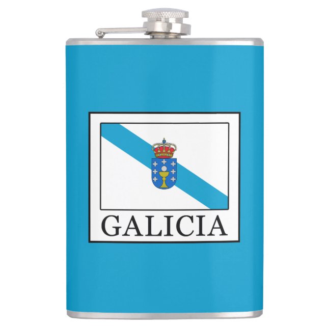 Galicia Hip Flask (Front)