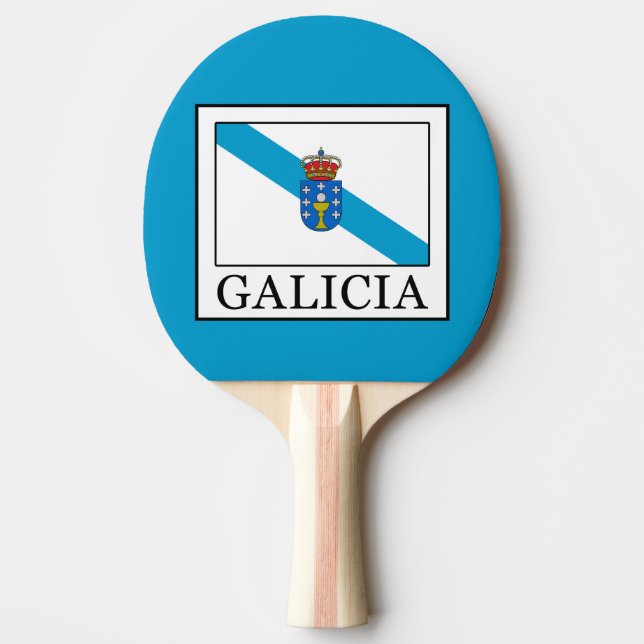 Galicia Ping Pong Paddle (Front)