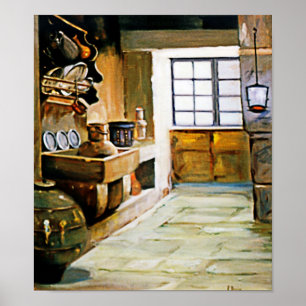 Galician Corner (Point)/Galician nook (Sketch) Poster