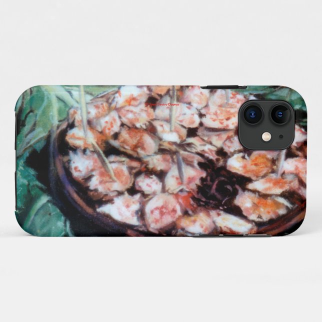 Galician-style octopus Case-Mate iPhone case (Back (Horizontal))