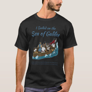 Galilee seas storms religious Christians Christian T-Shirt