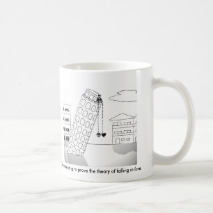Galileo attempting to prove the theory...mug coffee mug