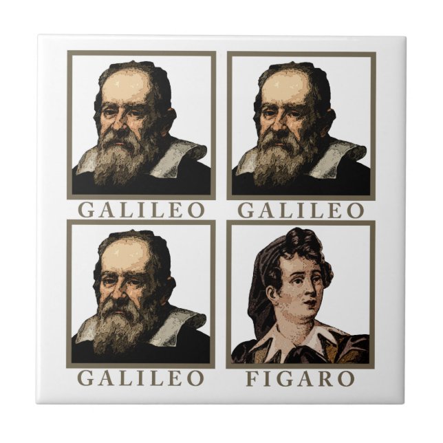 Galileo Figaro Ceramic Tile (Front)