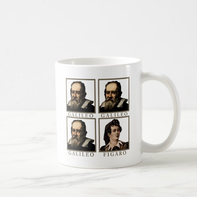 Galileo Figaro Coffee Mug (Right)