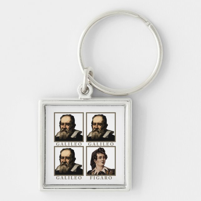 Galileo Figaro Key Ring (Front)