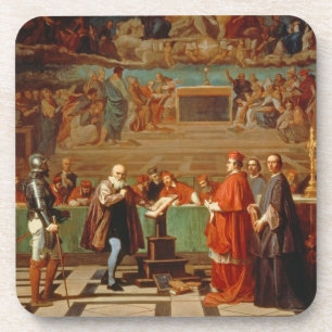 Galileo Galilei (1564-1642) before members of the Coaster