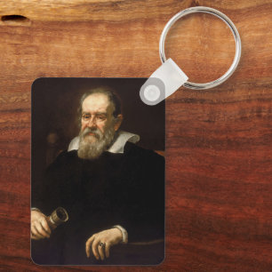 Galileo Galilei: Father of Science & Astronomy Key Ring