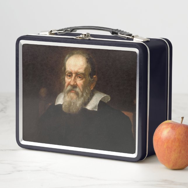 Galileo Galilei: Father of Science & Astronomy Metal Lunch Box (In Situ)