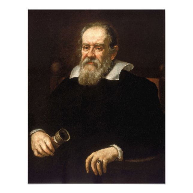 Galileo Galilei: Father of Science & Astronomy Photo Print (Front)