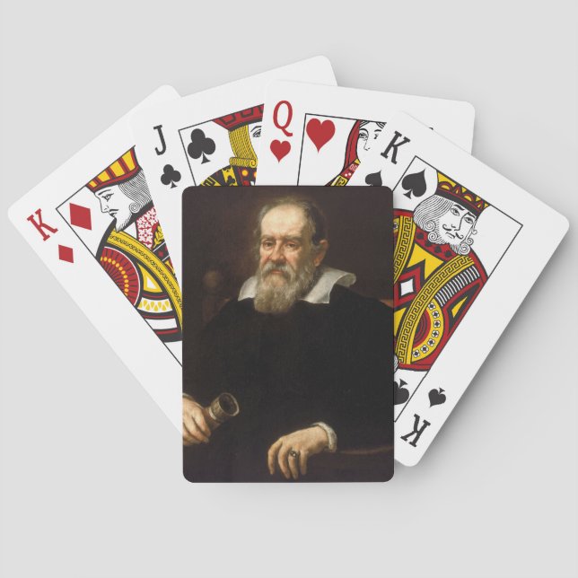 Galileo Galilei: Father of Science & Astronomy Playing Cards (Back)