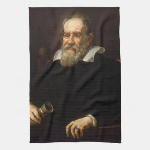 Galileo Galilei: Father of Science & Astronomy Tea Towel