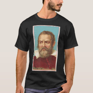 Galileo Galilei Illustration Portrait (1888) T-Shirt