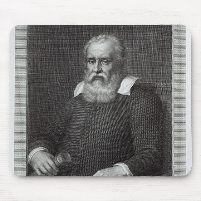 Galileo Galilei Mouse Pad (Front)