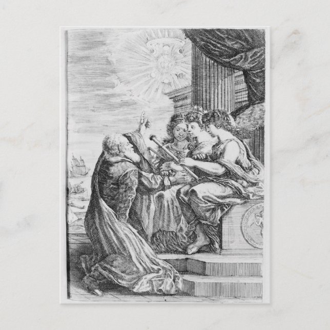Galileo Galilei Postcard (Front)