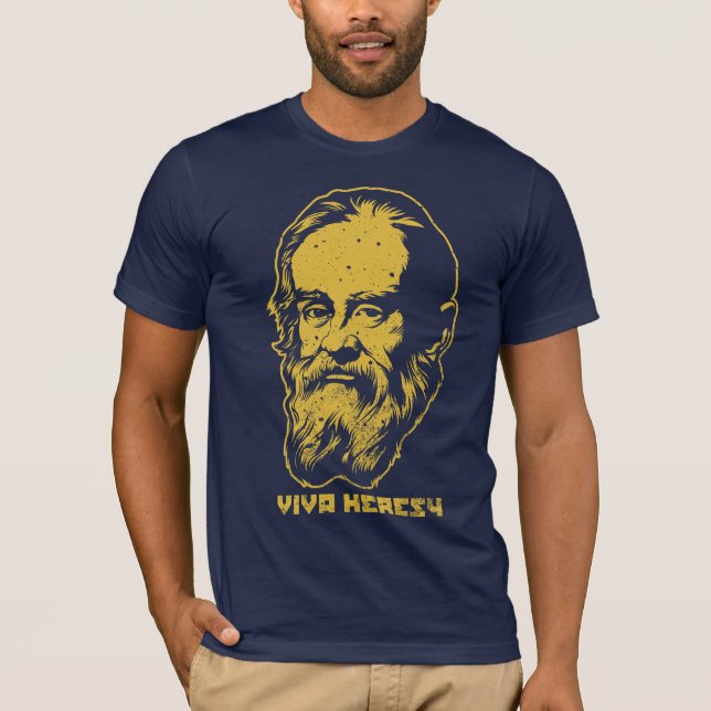 Galileo "Viva Heresy" Shirt (Front)