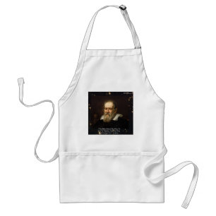 Galileo "Way To Heaven" Quote Gifts Tees Mugs Etc Standard Apron