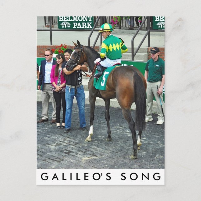 Galileo's Song Postcard (Front)