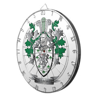 Gallagher Coat of Arms Dartboard