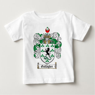 GALLAGHER FAMILY CREST -  GALLAGHER COAT OF ARMS BABY T-Shirt