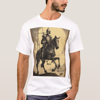 Gallant Knight: Timeless Mediaeval T-Shirt