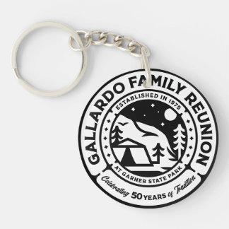Gallardo 50th Anniversary Family Reunion KeyChain
