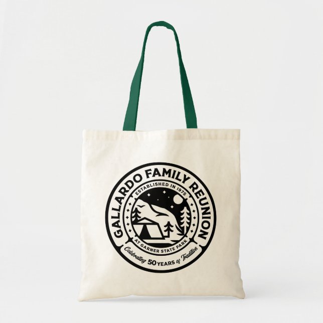 Gallardo 50th Anniversary Family Reunion Tote Bag  (Front)