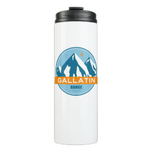 Gallatin Range Montana Wyoming Thermal Tumbler